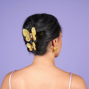 «即納» Coucou Suzette Purple Butterfly Hair Claw ククシュゼット ヘアアクセサリー