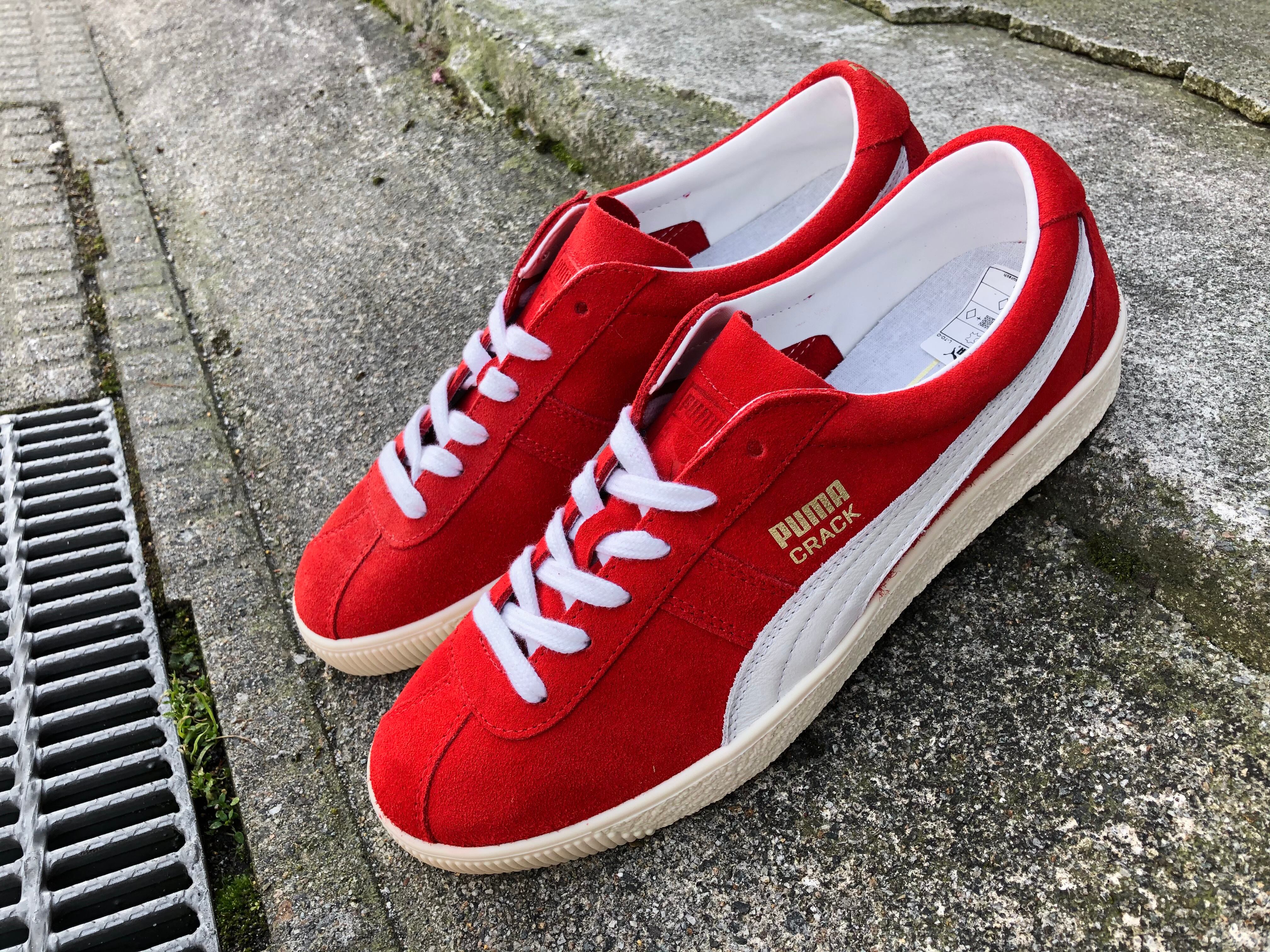 PUMA CRACK HERITAGE (RISK RED-PUMA WHITE) | 