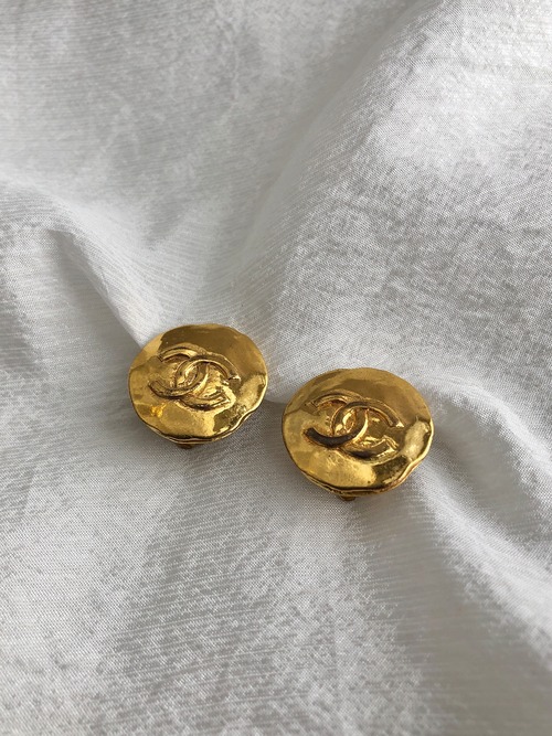 CHANEL シャネル イヤリング ゴールド ココマーク vintage ヴィンテージ オールド jdncgd