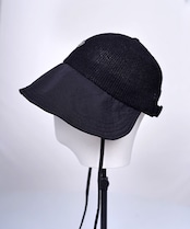 【直営限定ITEM】CロゴワイドバイザーCAP (BLACK)　CQ-48520H