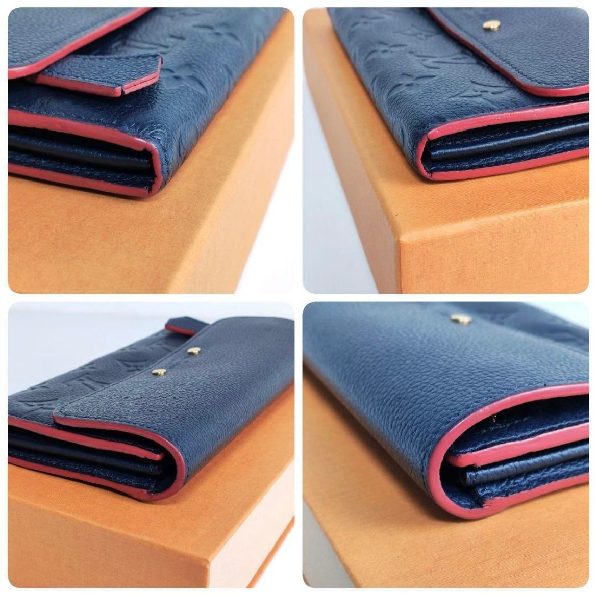 美品】 ルイヴィトン 長財布 アンプラント ポンヌフ モノグラム 