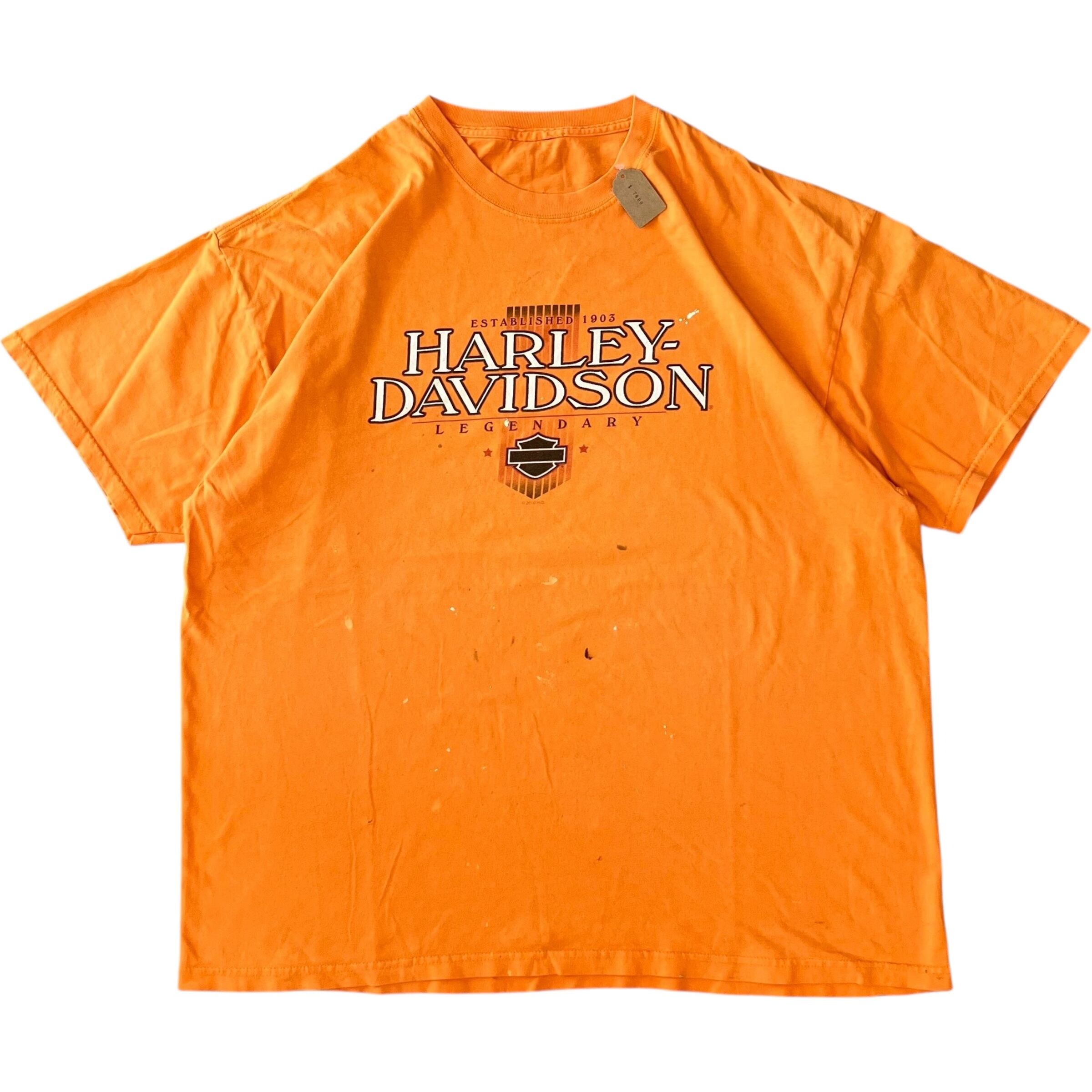 《XXL》Harley-Davidson ハーレーダビッドソン 00s 両面プリントTシャツ No.2718
