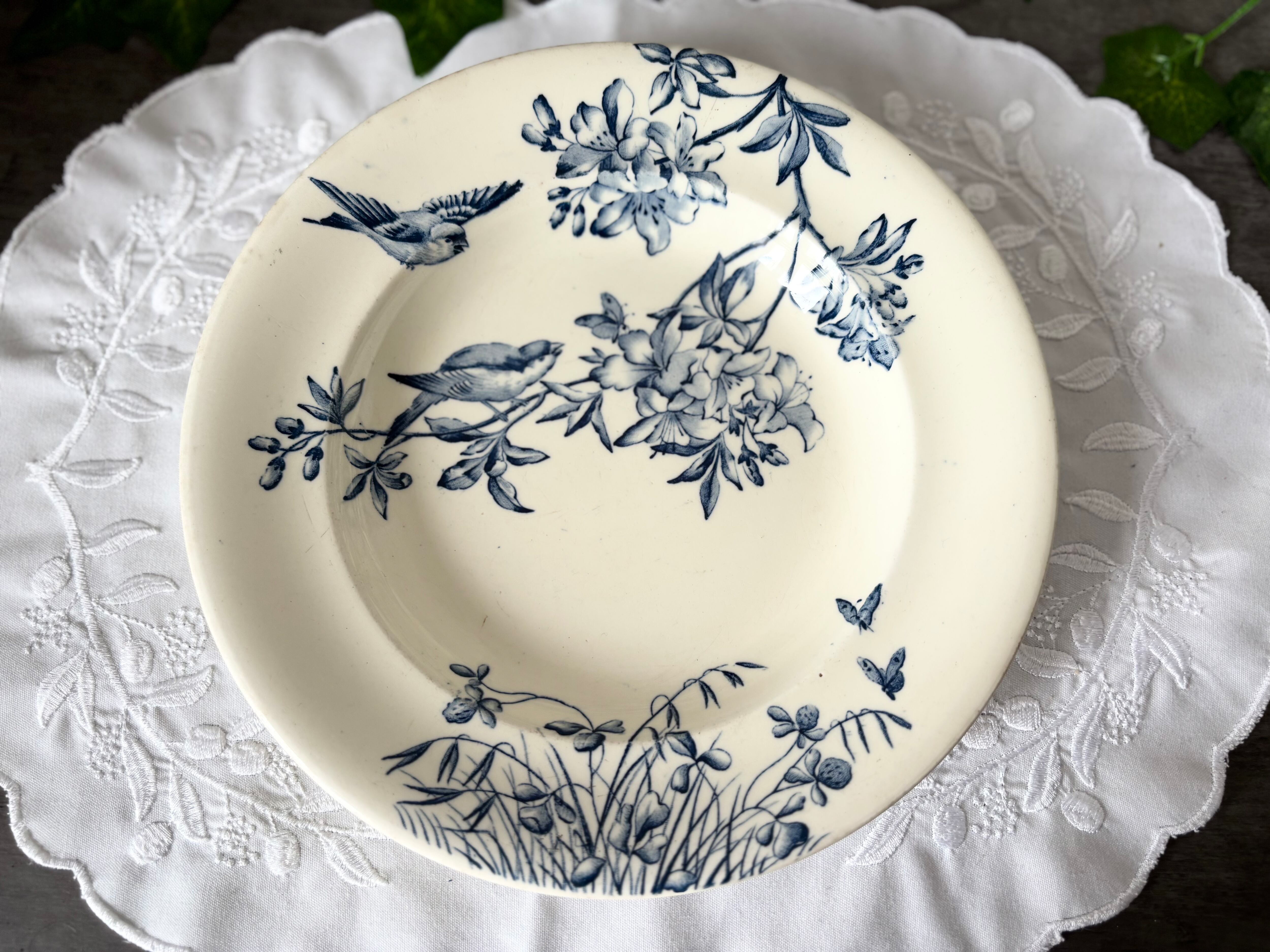 24_52 Choisy le roi H.B. & Cie Lucie 深皿 ショワジールロワ