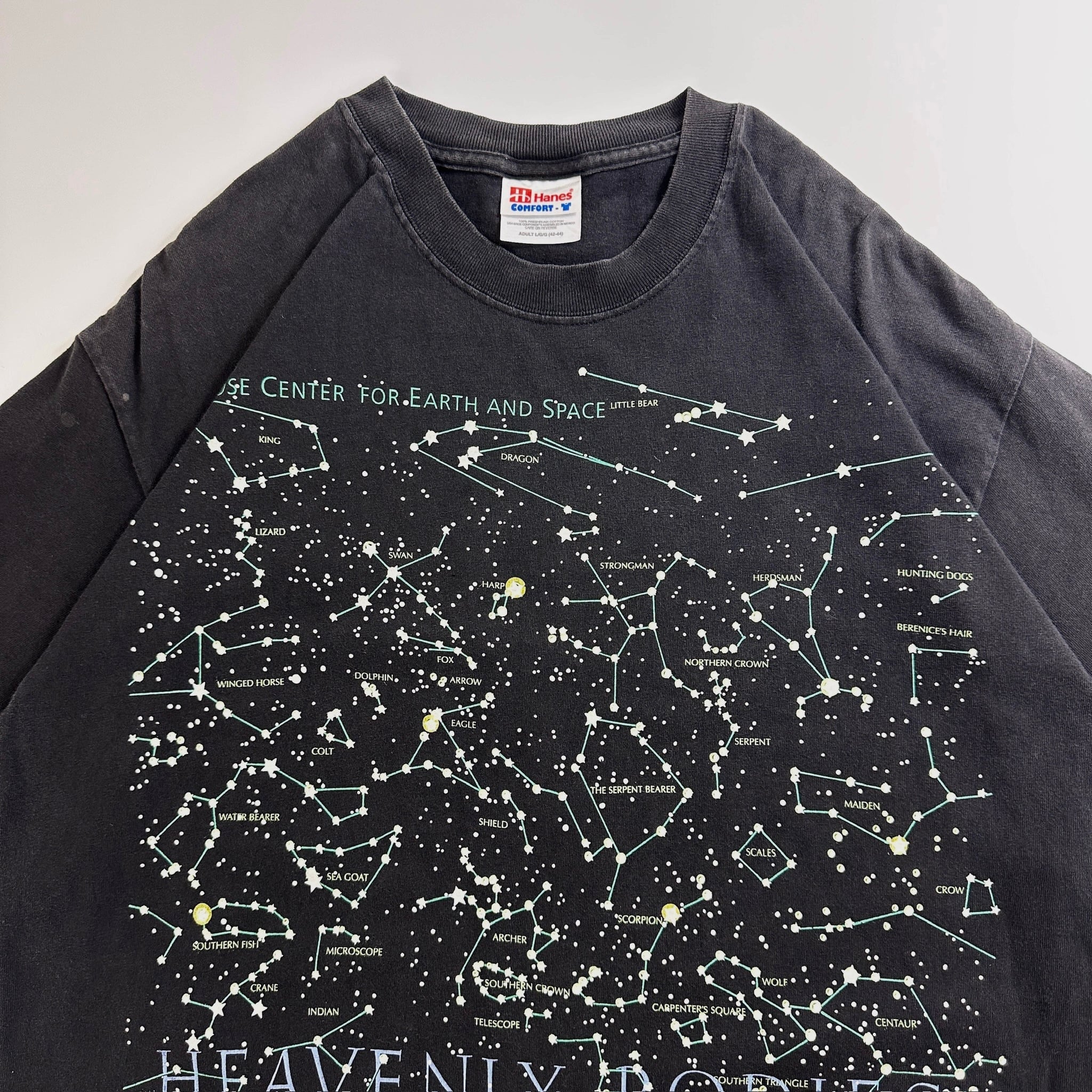 90s Liberty Graphics Star Chart T-Shirt USA