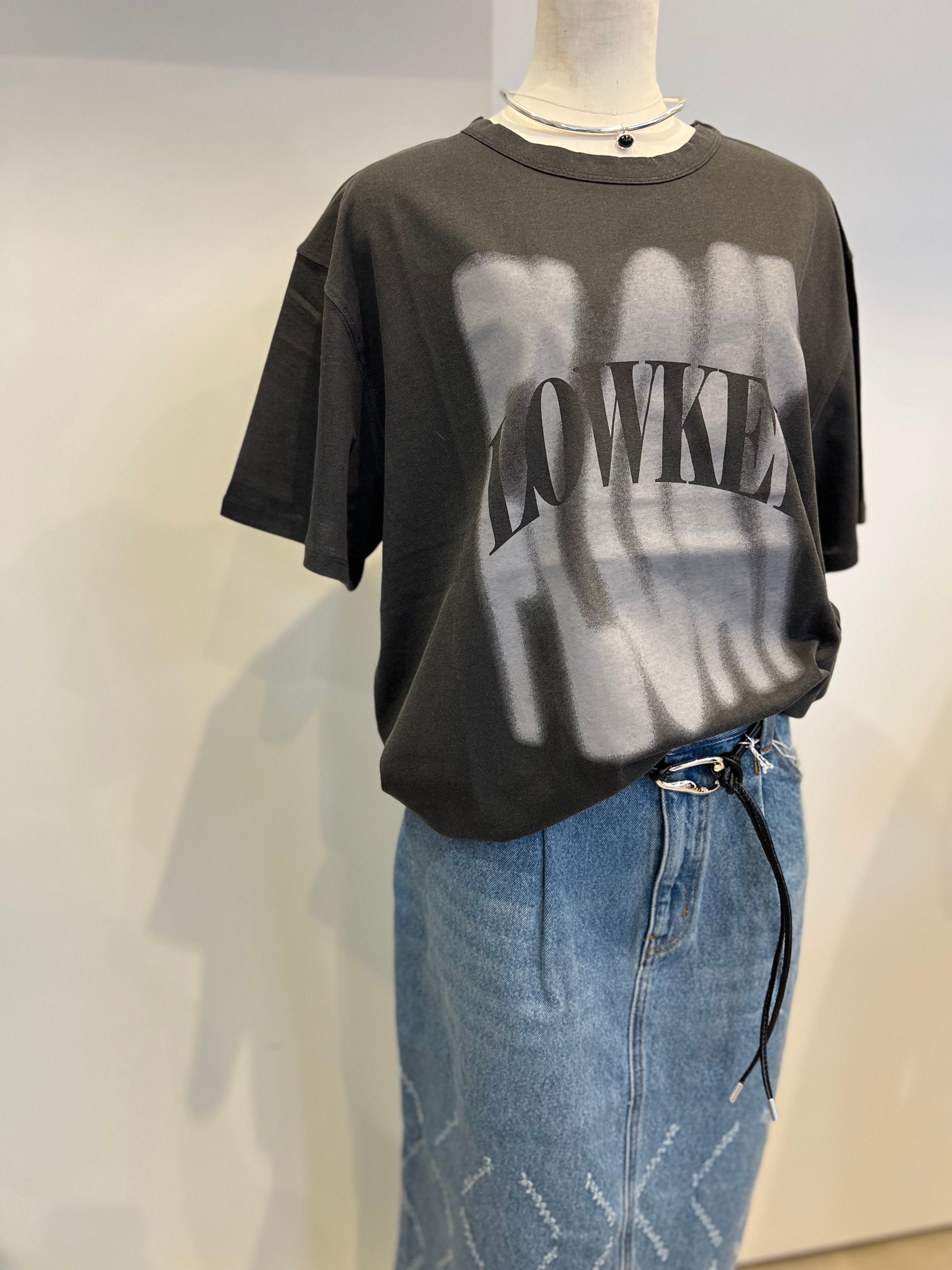 【YENN】LOWKEYプリントTEE