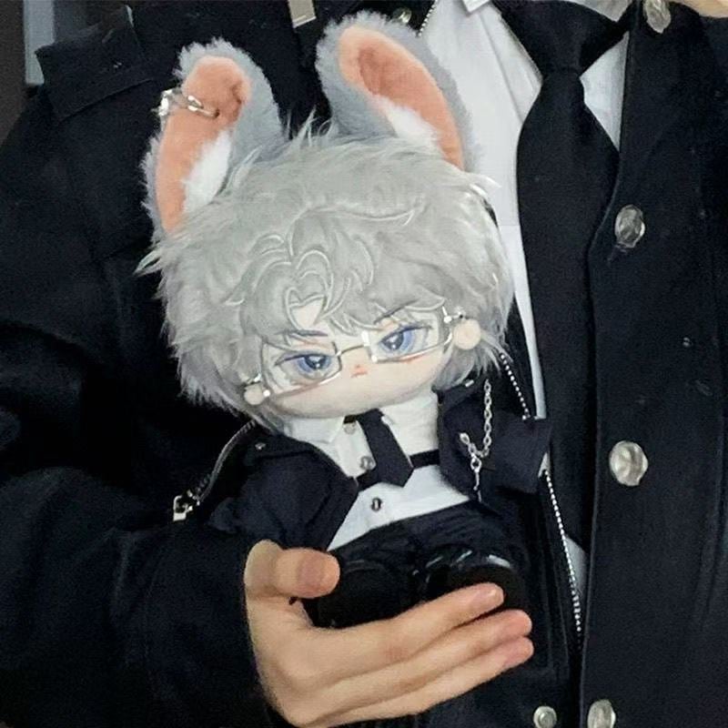 20cmぬいぐるみ用 エリート シャツ+パンツ+ジャケット+ネクタイ+