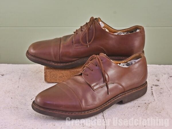 フランス製 Paraboot ビジネスシューズ ストレートチップ 茶 メンズ 8 26cm X805 フランス製パラブーツParabootビジネスシューズストレートチップ茶
