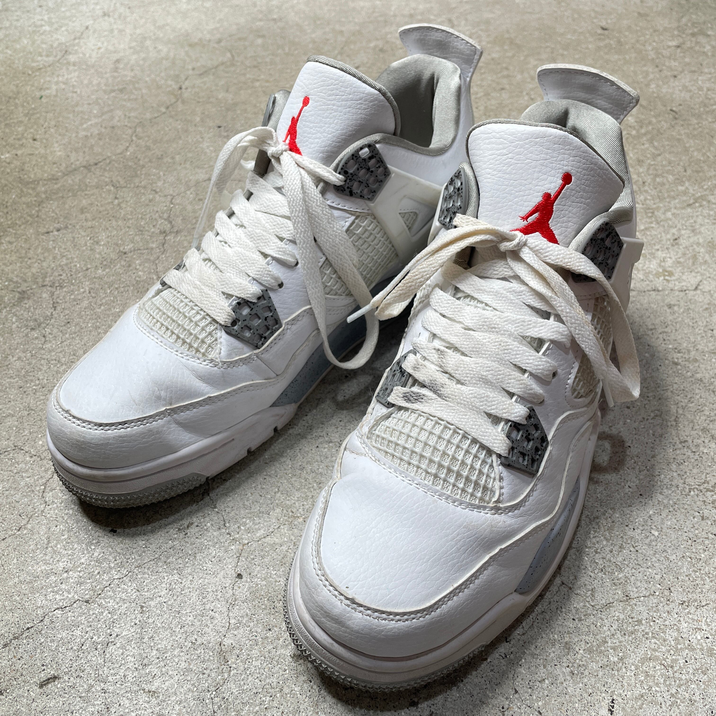 【未使用品】 AIR JORDAN 4 GOLF ホワイトセメント 27cm 未使用品】 AIR JORDAN 4 GOLF ホワイトセメント 27cm