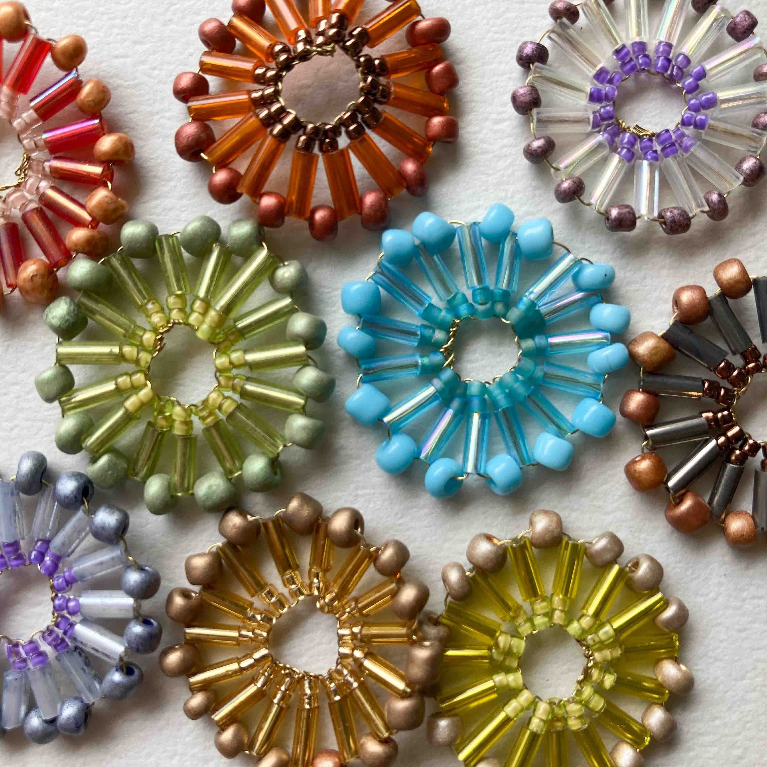 新色追加〉Duaオリジナル お花ビーズチャーム | Dua-アクセサリー