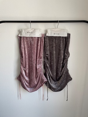 Mall Mesh Drawing skirt _L/XL size