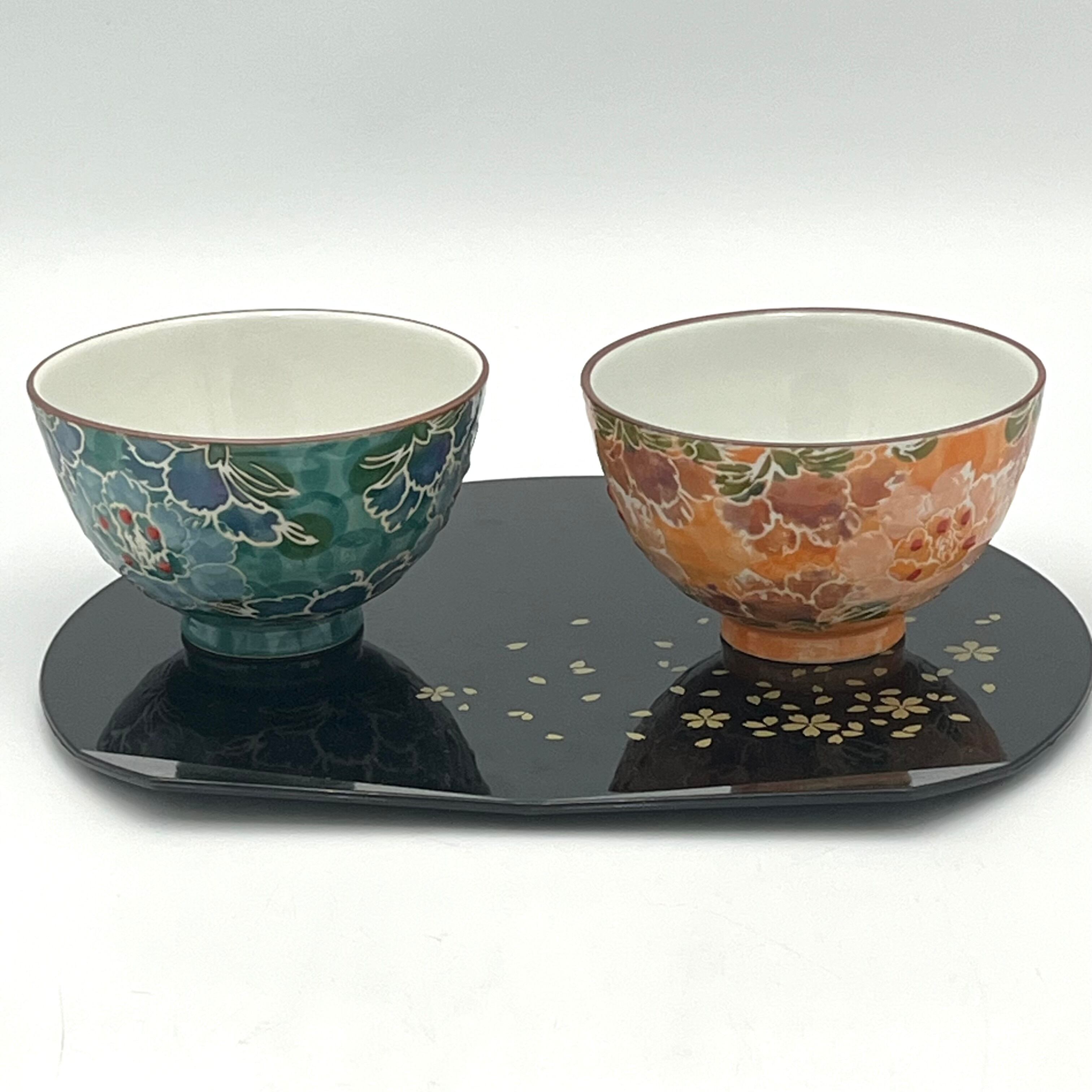 波佐見焼 彩牡丹 茶碗 | 有田焼ショップ まるとも陶磁器