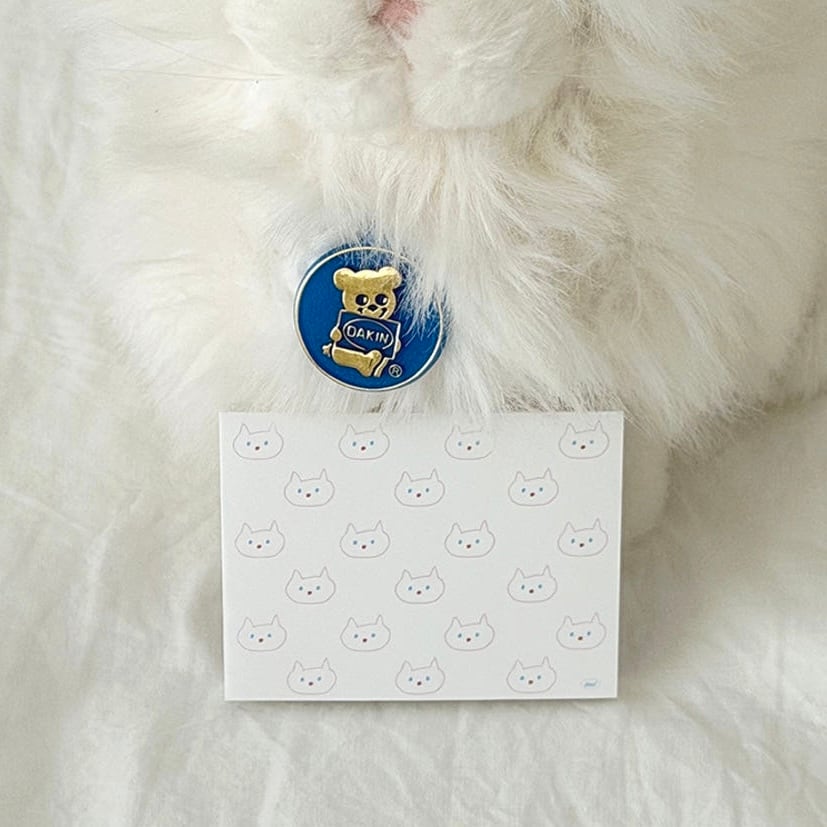 i mean it】mini memo - little kitty メモ帳 | 韓国文具・雑貨