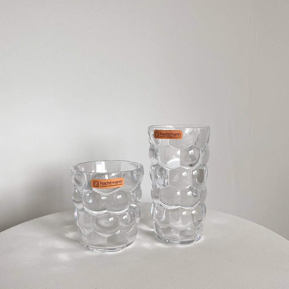 ボヘミアグラス2個 Bohémia Glass ストライプデザイン コップ 2個セット×3箱 6個