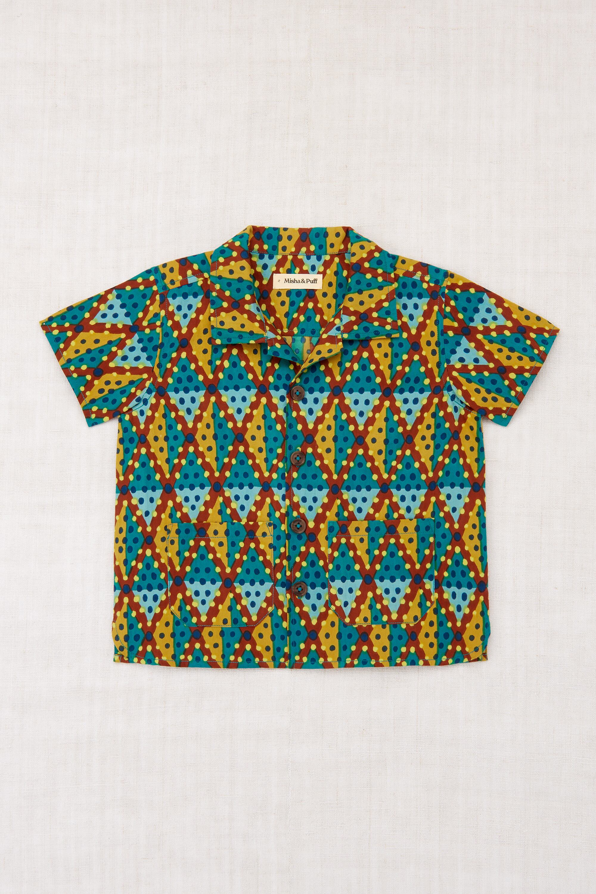 KIDS【Misha & Puff】25 spring drop1 / Leon Top / Loch Harlequin Dots
