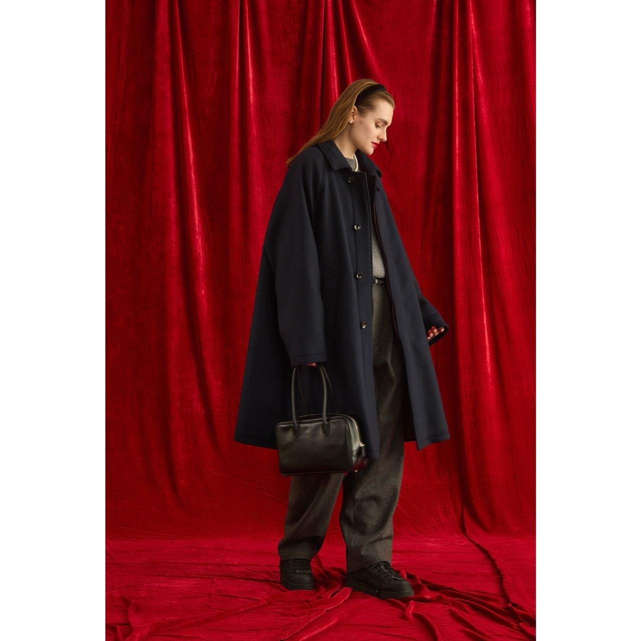Oblada WOOL FEATHER COAT