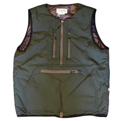 ENDS and MEANS／Tactical Puff Vest【 Woods Green 】