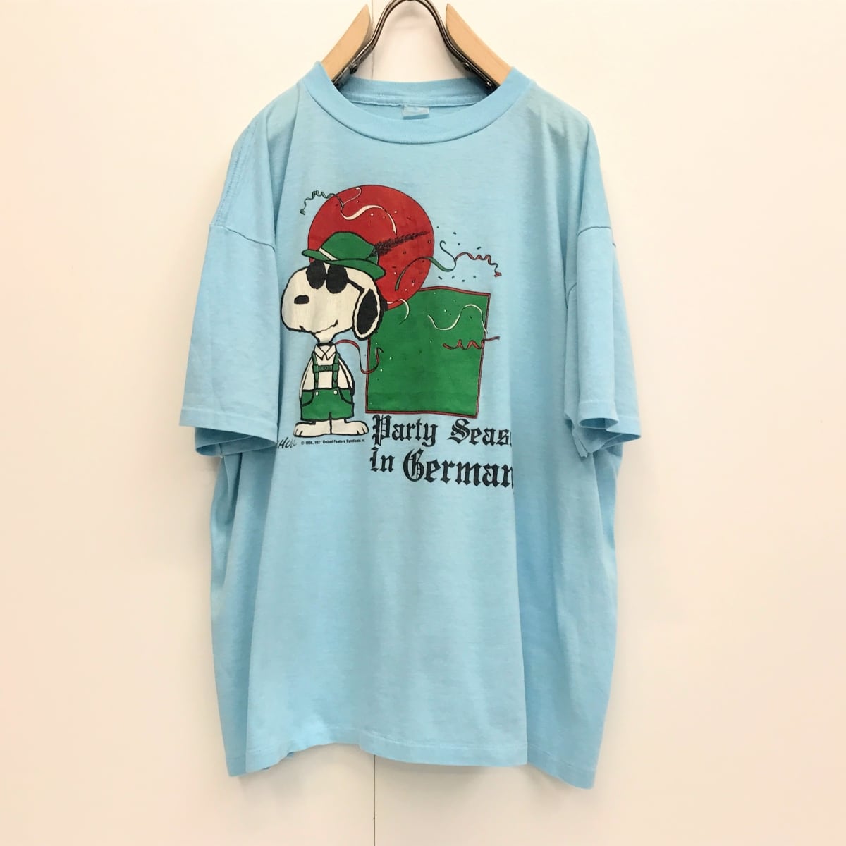 スタイリッシュシンプル 40'S 50'S VINTAGE スウェット フロッキー