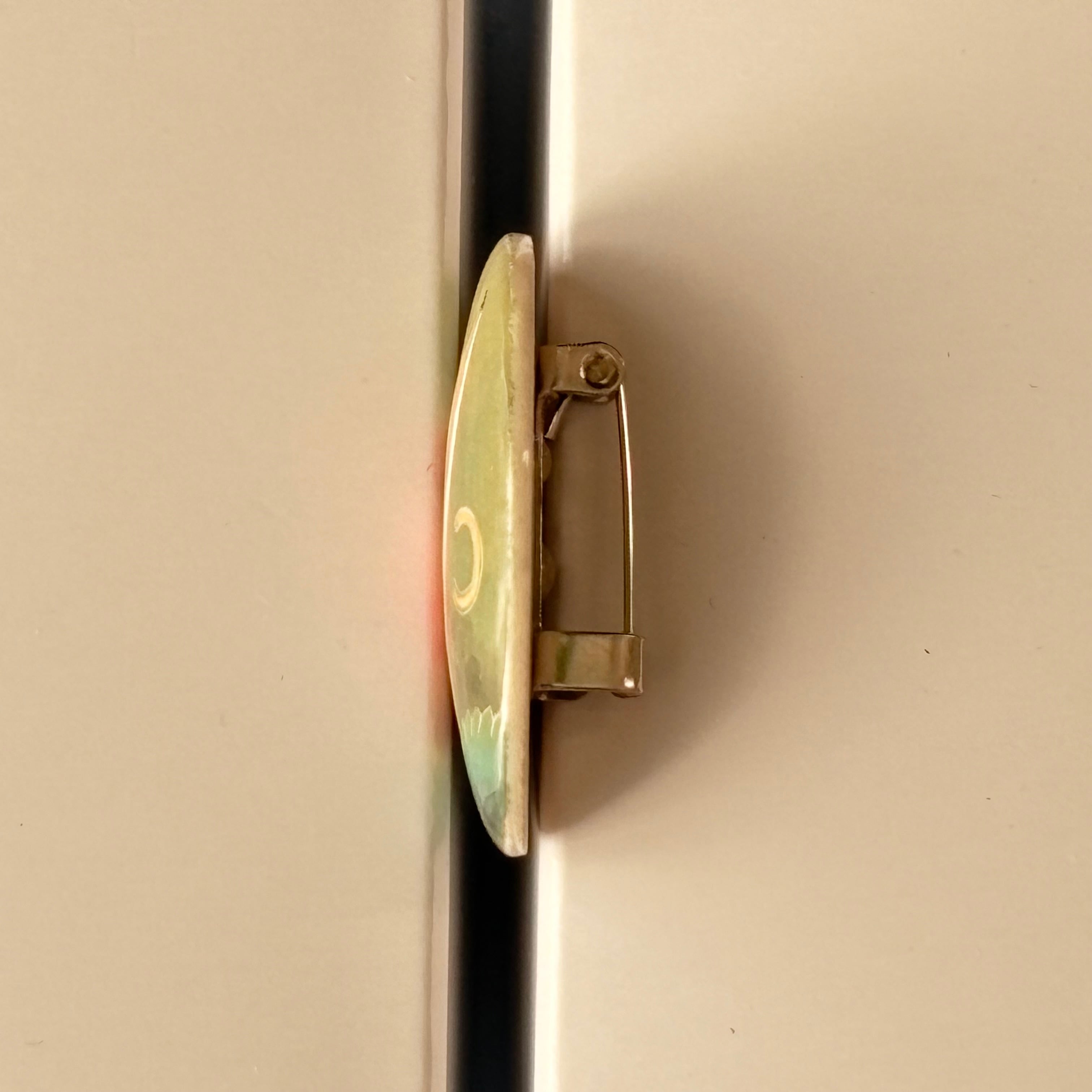 805 リトアニア 陶器のブローチ/狐 | attic