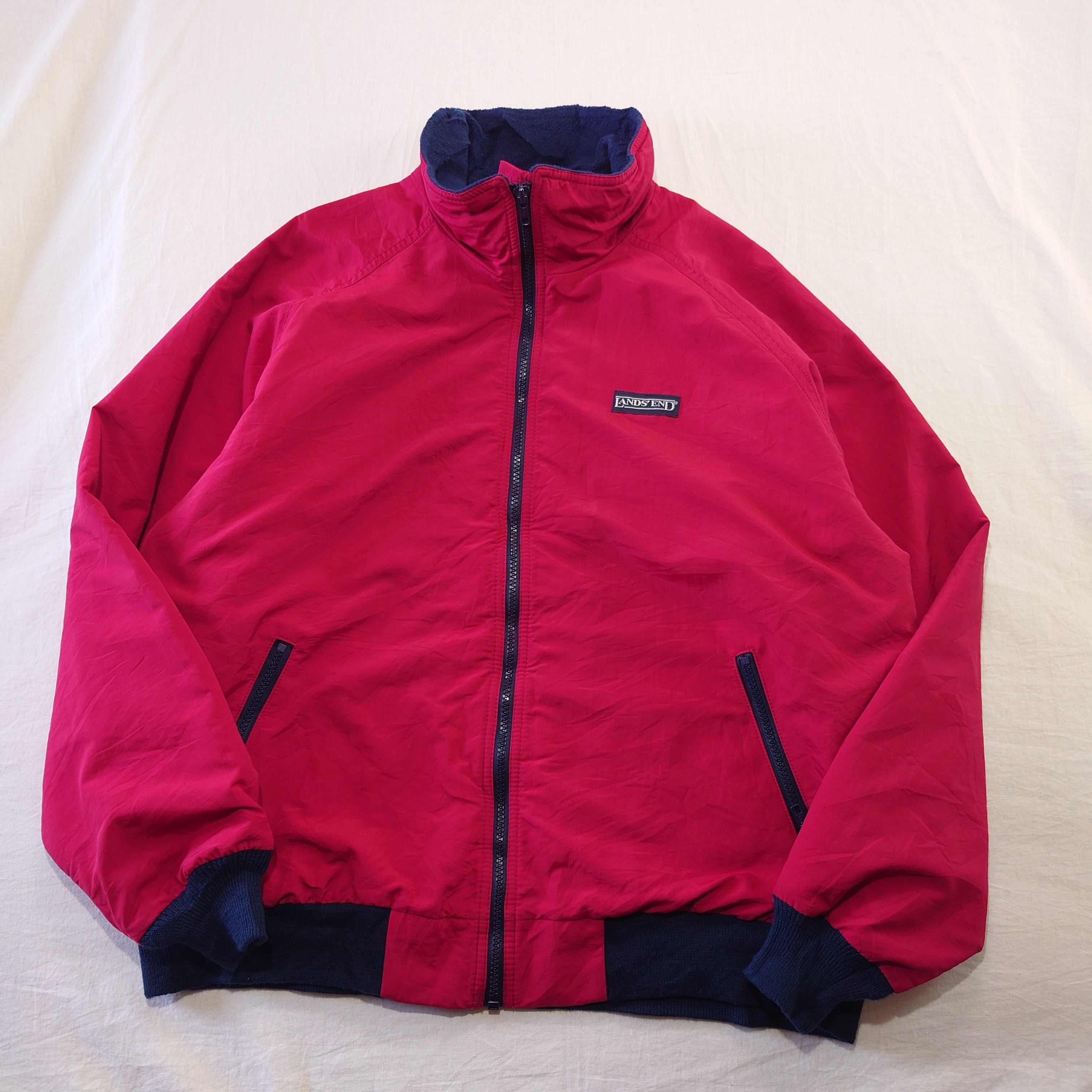 90s】LANDS'END ランズエンド スコールジャケット ブルゾン 90s】LANDS'END ランズエンド スコールジャケット ブルゾン