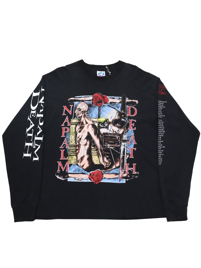 NAPALM DEATH DIATRIBES USA TOUR 1996 LS XL