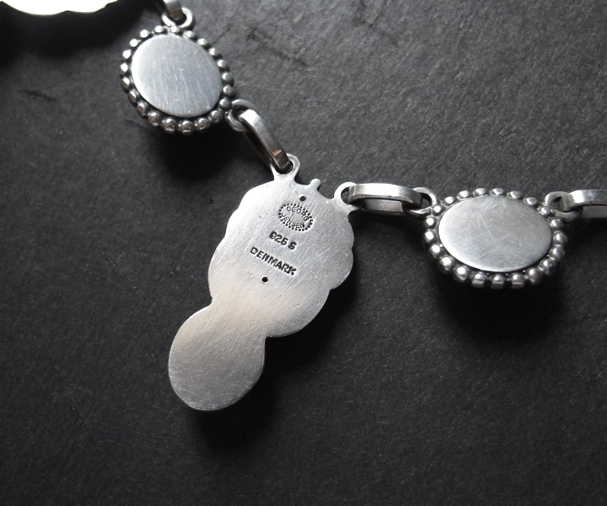 ジョージ・ジェンセンGEORG JENSEN シンセティック・サファイア