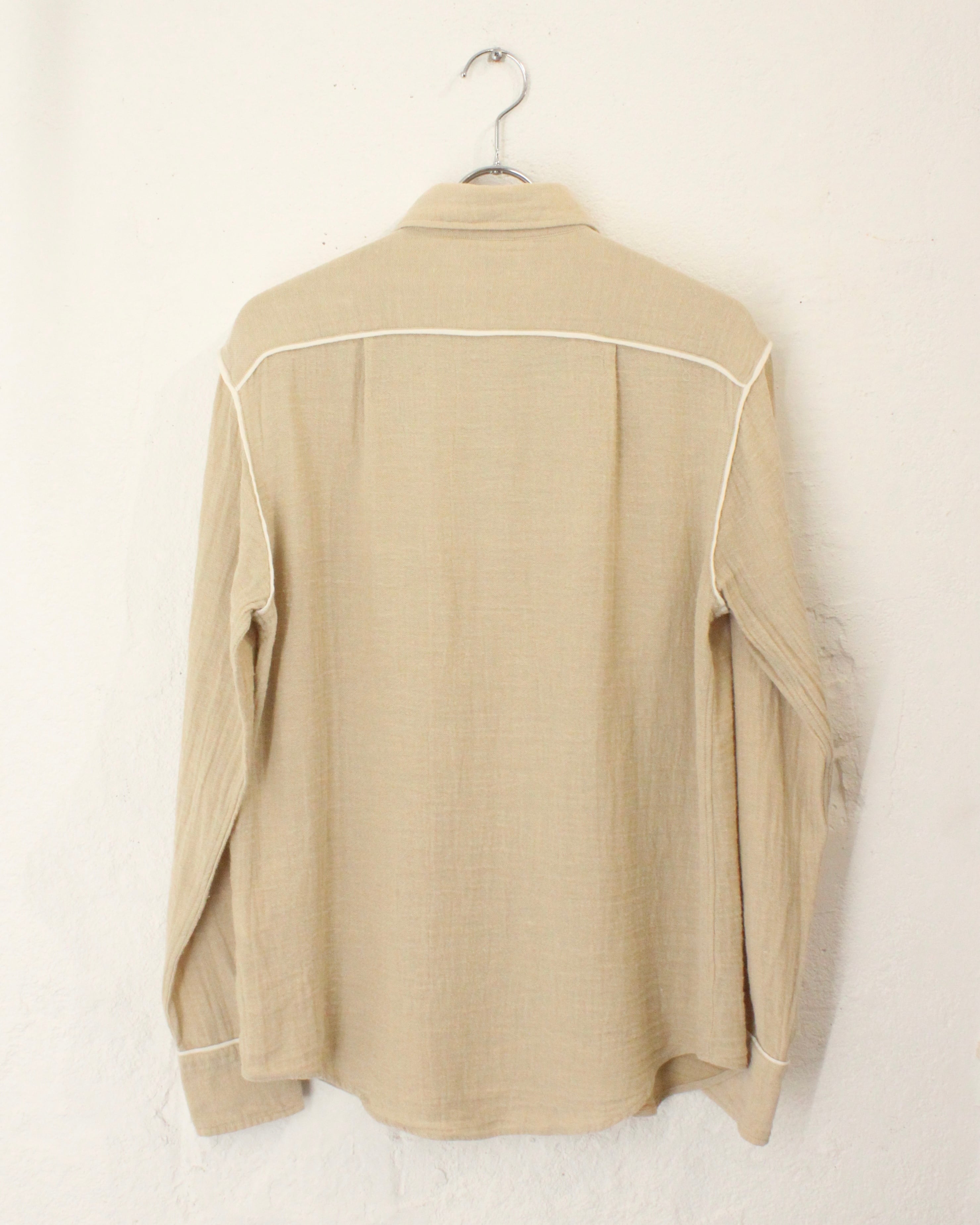 90s Paul Smith Cotton×Linen L/S Shirt | VOLAR
