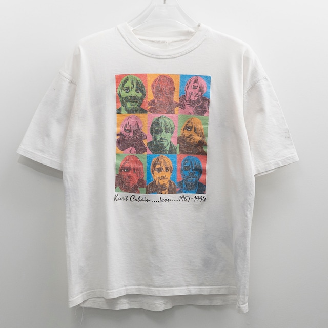 Nirvana " Andy Warhol Parody " Fade Tag Fits XL 【A11-29】