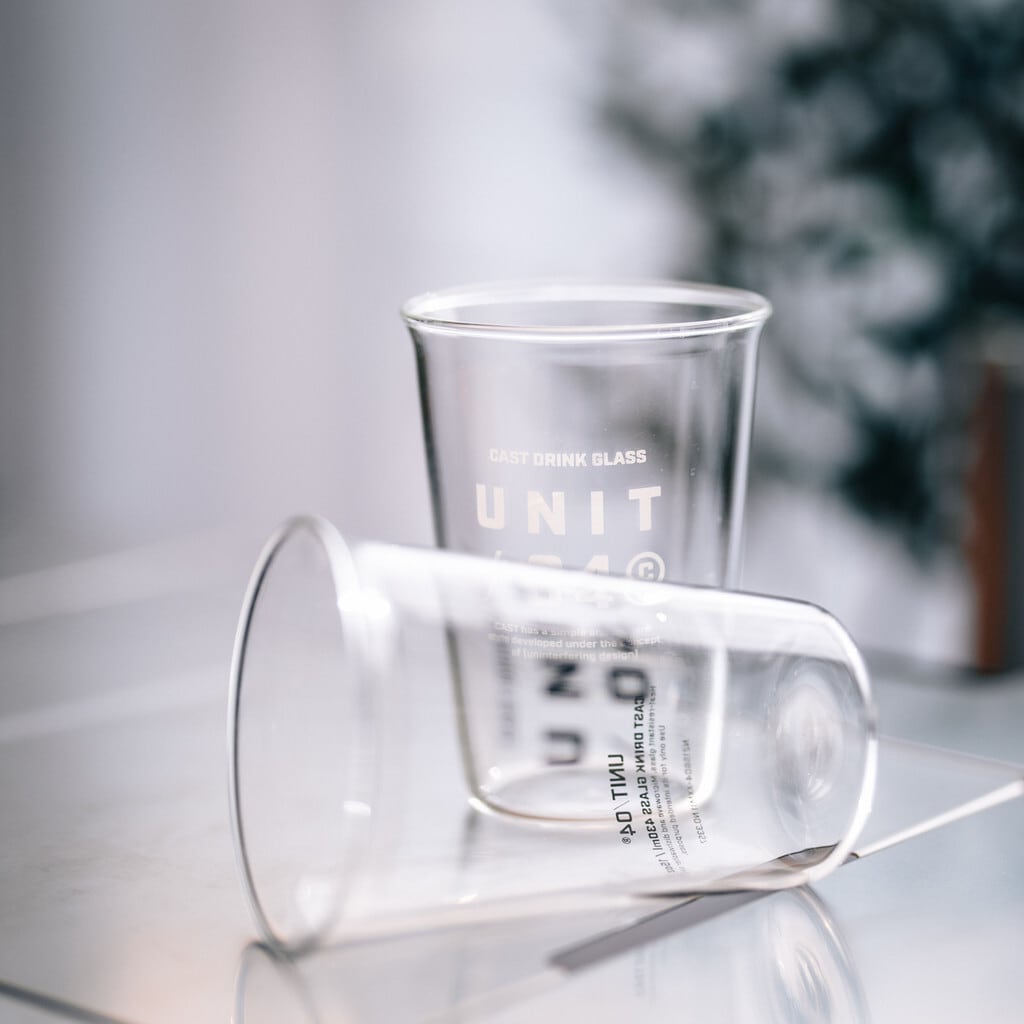 DESIGN×UNIT/04×CAMPGEEKS UNIT/04<CAST DRINK GLASS> | CAMP GEEKS