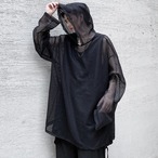 Hooded mesh shirt (ME393)