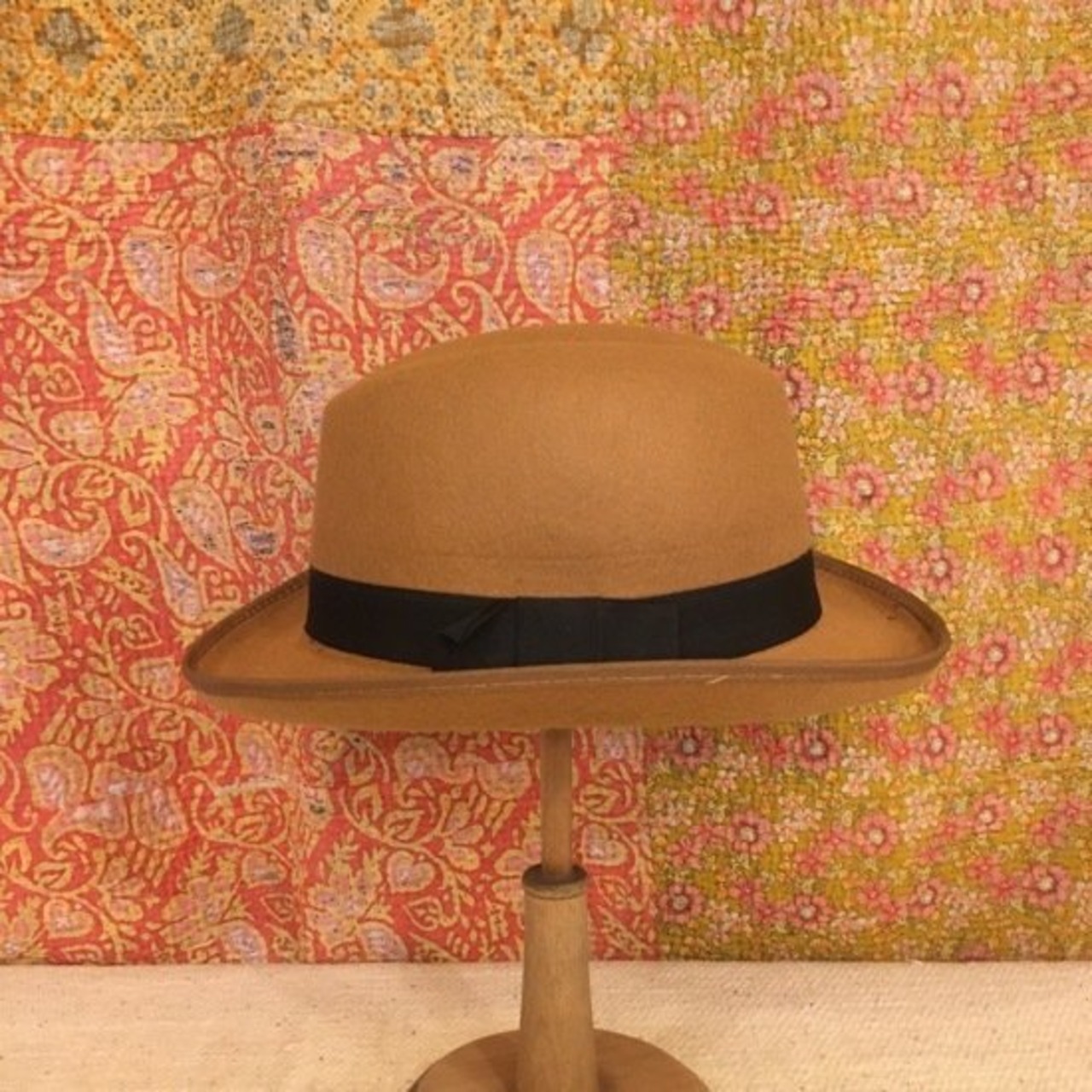 TOPANGA Accessory　クラシックフェドーラハット　ベージュ