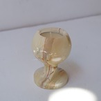 丸みのあるキャンドルホルダー