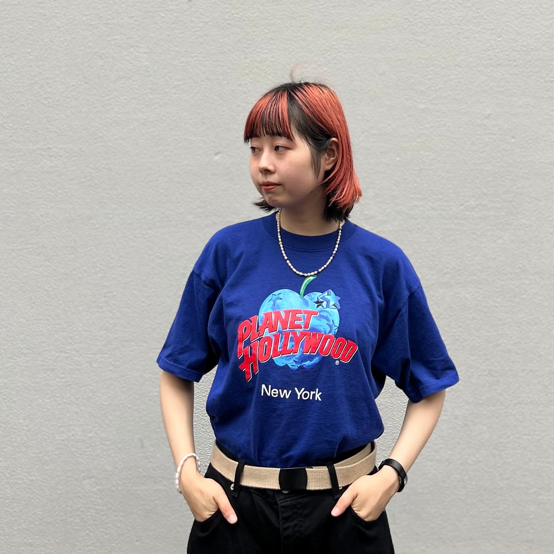 USA製 プラネットハリウッド Tシャツ 90s ホーンテッドハリウッド XL