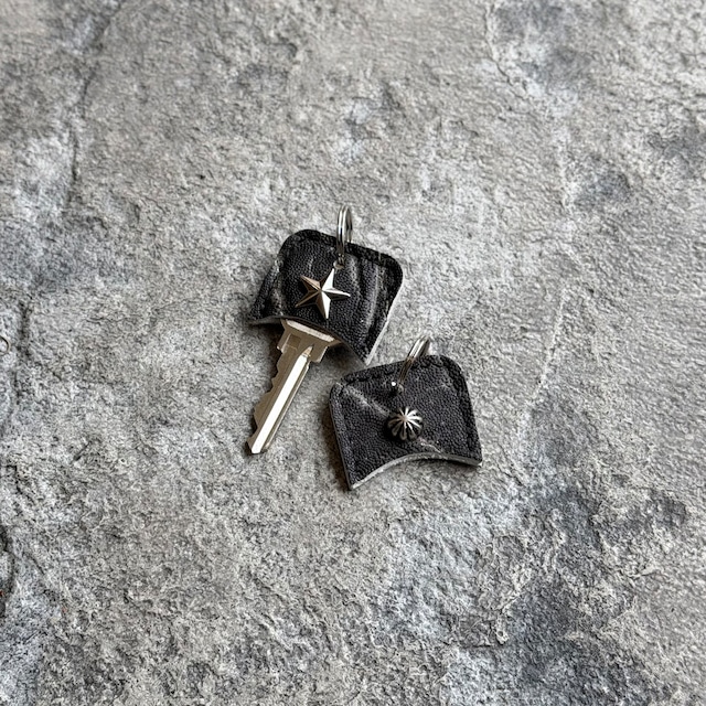 キーカバー エレファント(手染めグレー)