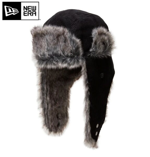 ニューエラ キャップ メンズ 帽子 NEW ERA トラッパー コーデュロイ
