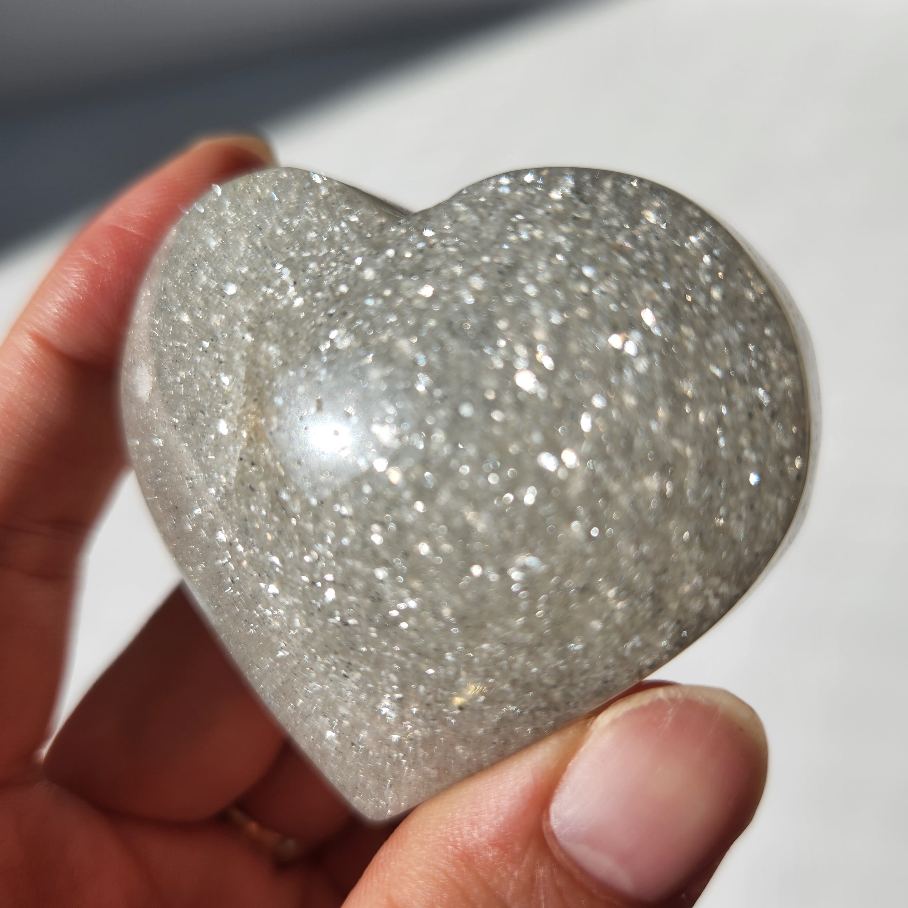 ✴Silver Mica Strawberry Quartz B（シルバーマイカストロベリー 