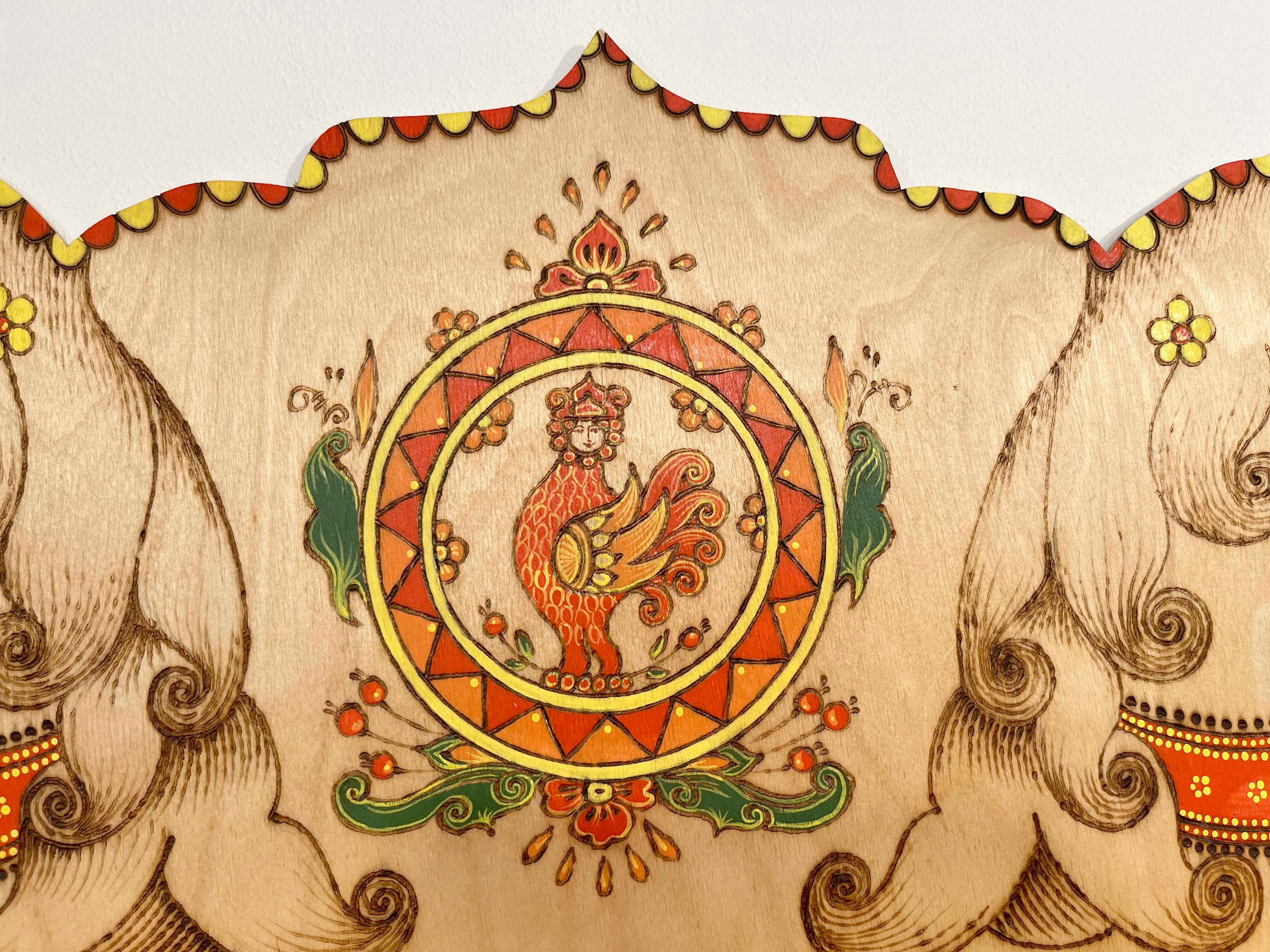 飾り棚(タチアナ・ザマノワさん作)