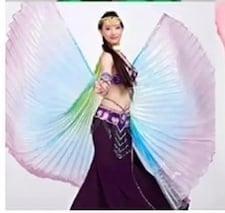 イシスウィングベリーダンスisis wings+ 一対のウィングスティック+