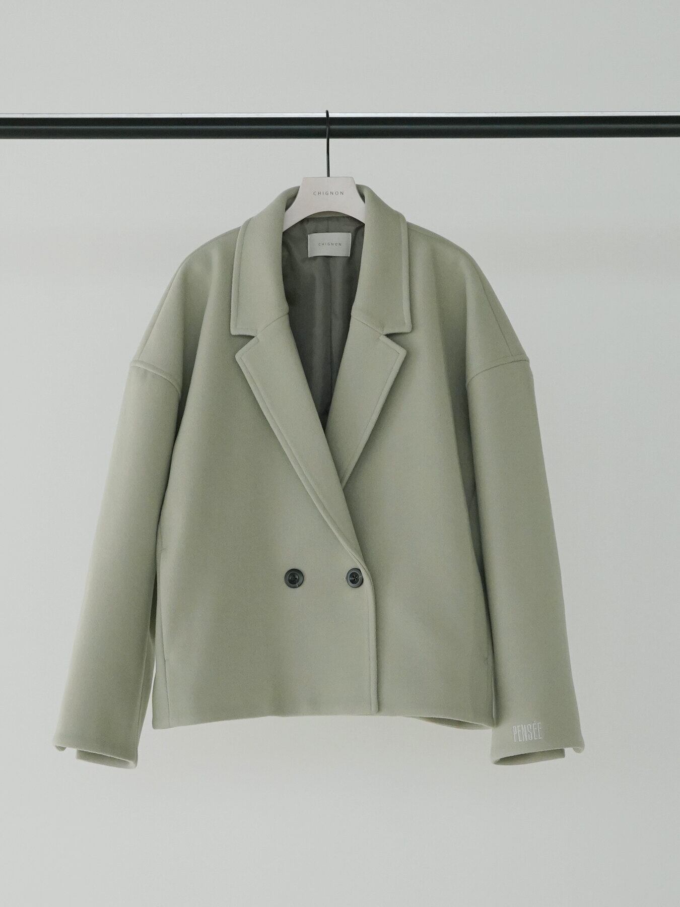 【9/下旬〜10/上旬入荷次第お届けのご予約】CHIGNON/シニヨン ショートコクーンJK 4965-324KK F