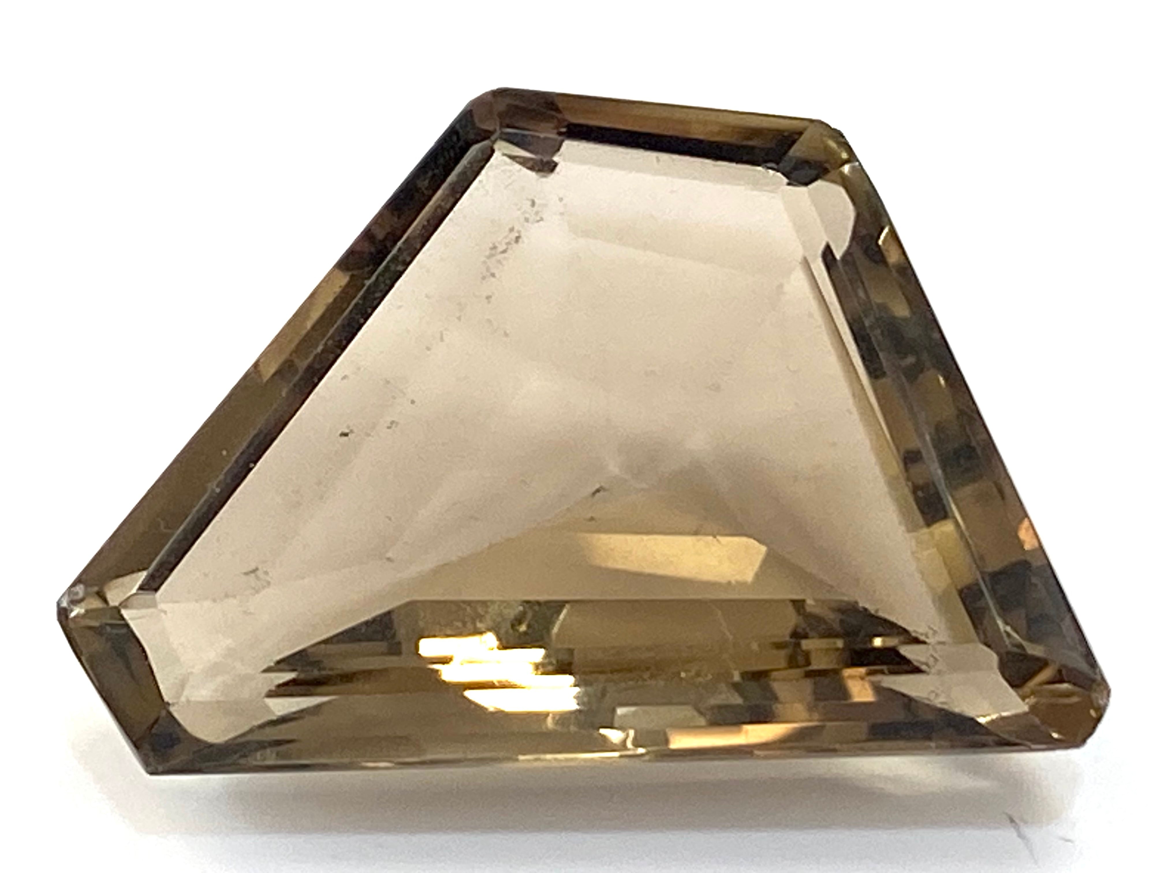 100ctUP スモーキークォーツ［No.U-927］ | デザインアトリエ -kakera-