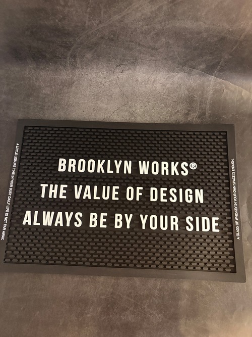 【BROOKLYN WORKS】BAR MAT L