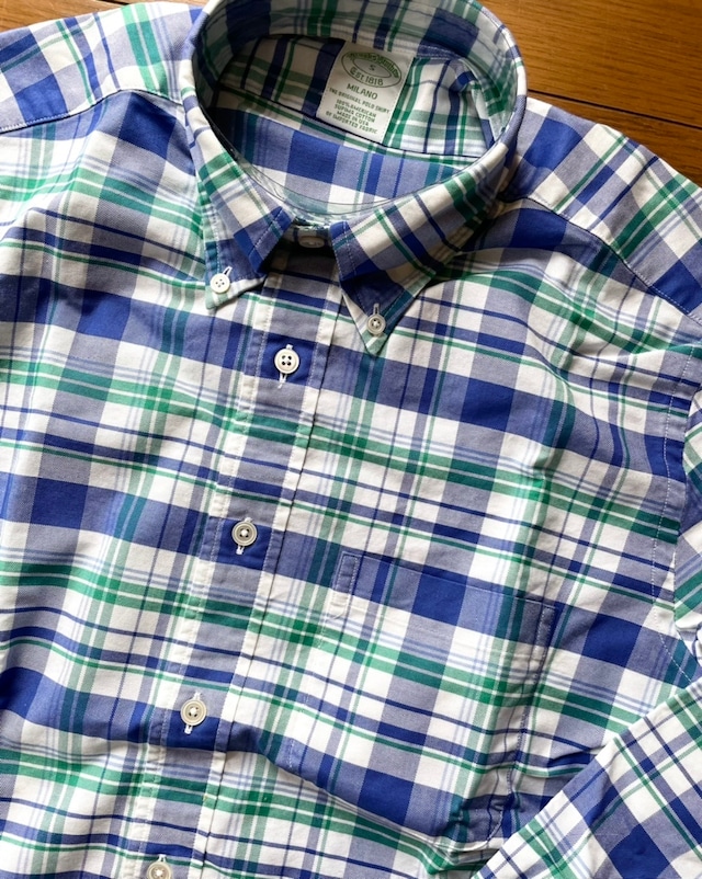 NOS(新古品) ブルックスブラザーズ BDシャツ 自社工場最終モデル アメリカ製 サイズS