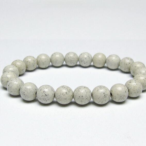 北投石 ブレスレット 9mm 一点物 メール便可 111-50296