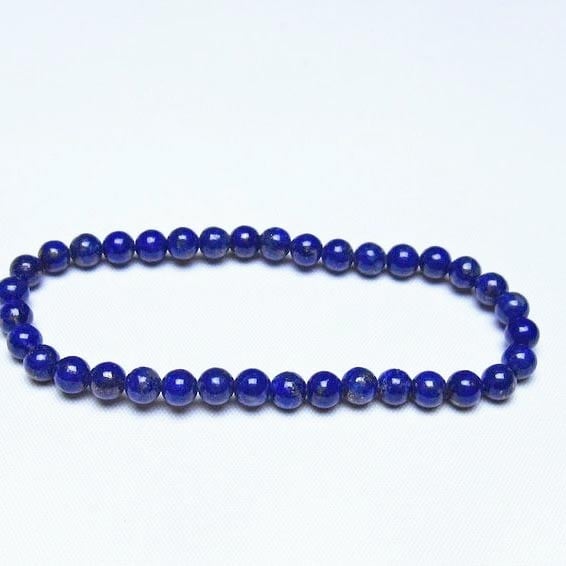 ラピスラズリ ブレスレット 5mm 一点物 メール便可 [M便 1/10] 111-48278