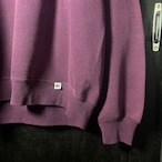 90s USA製 RUSSELL ATHLETIC スウェット 紫 ワンポイント