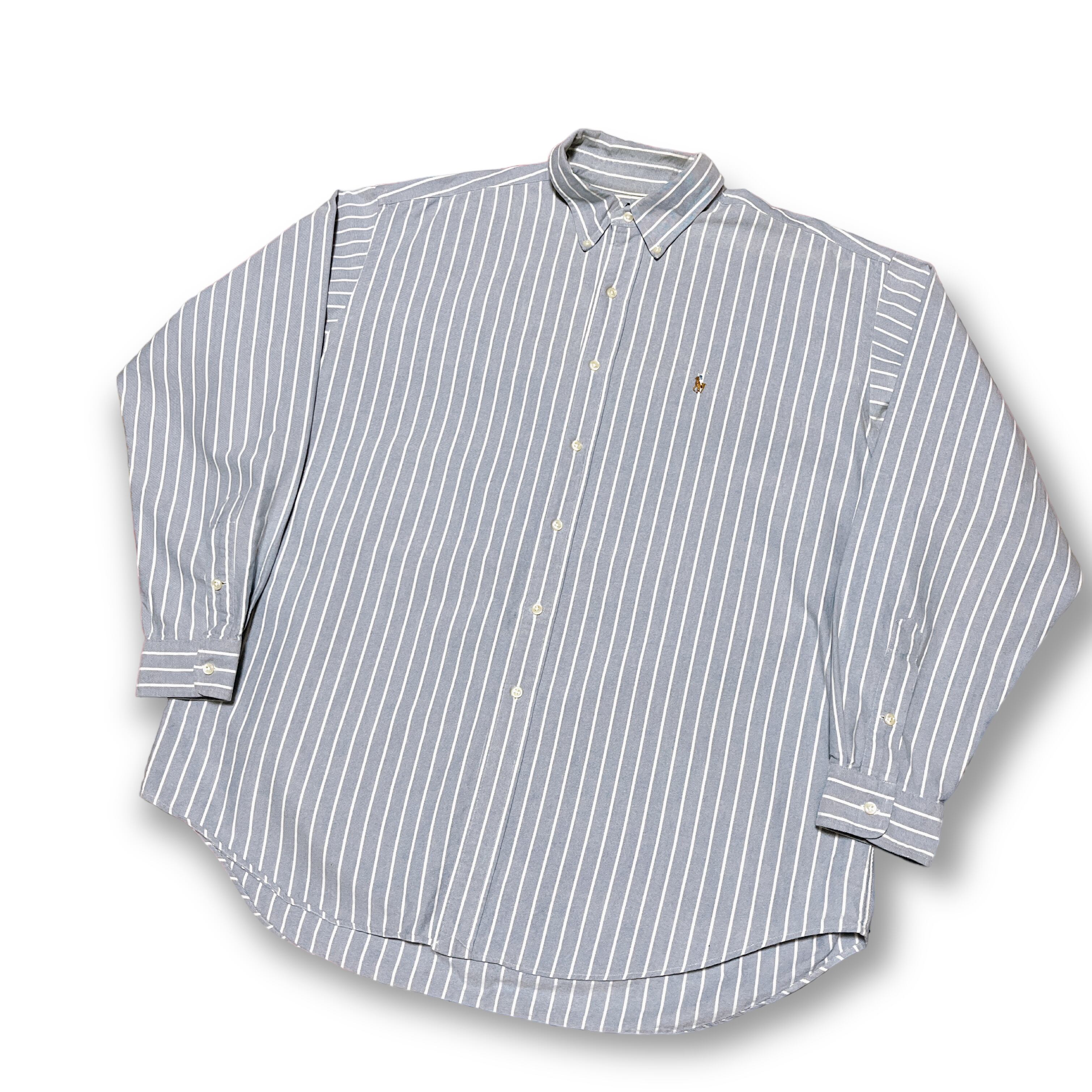 RALPH LAUREN 90s BLAKE stripe BD shirt ラルフローレン ブレイク