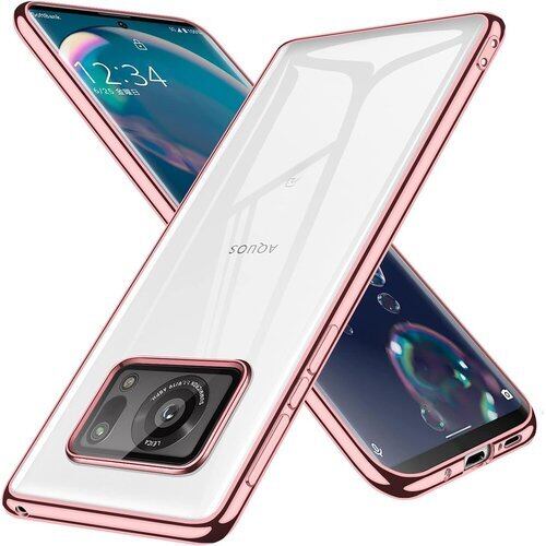 新品》 AQUOS R6 ケース クリア SH-51B スマホケース ソフト tpu 透明 