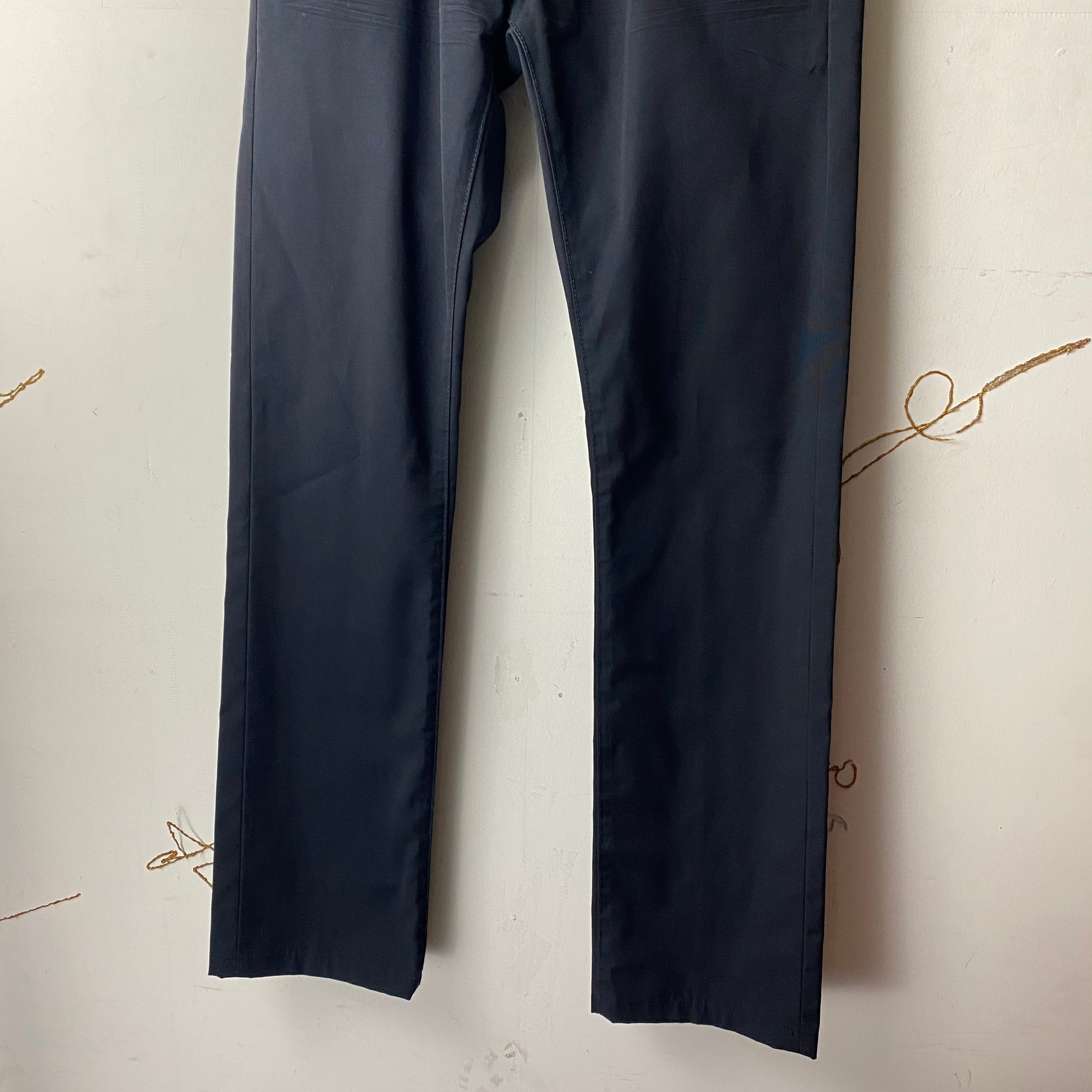 04SS DIOR HOMME black polyester pants | NOIR ONLINE