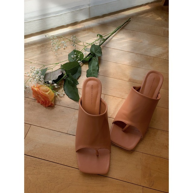 【asyu】tong heel sandal