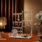 アクセサリースタンド 北欧風 ジュエリー 収納ラック ネックレス リング イヤリング 高級感 シンプル おしゃれ 可愛い スタイリッシュ 韓国 北欧 省スペース コンパクト インテリア