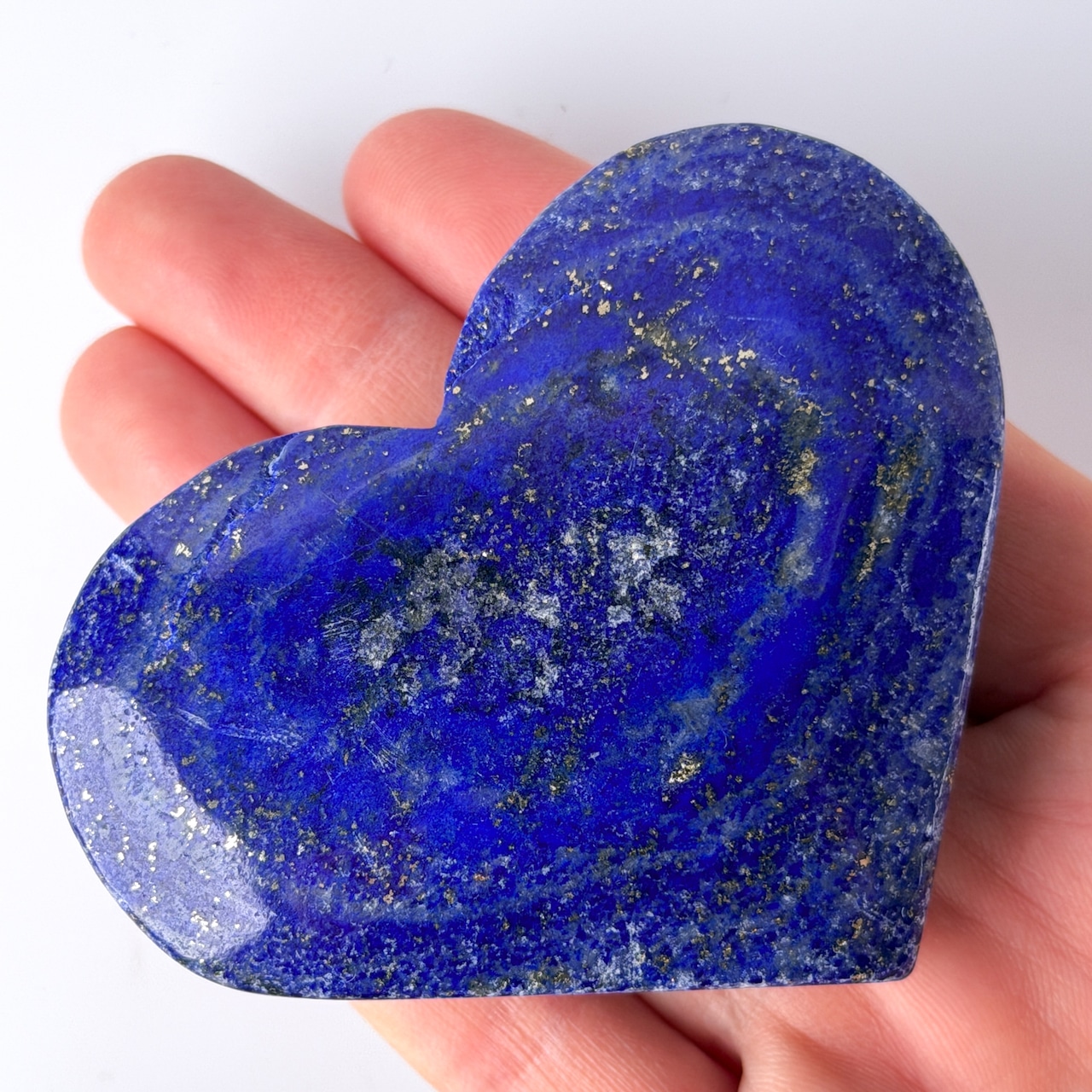 ラピスラズリ01 ハート ＊ Lapis Lazuli ＊ 天然石